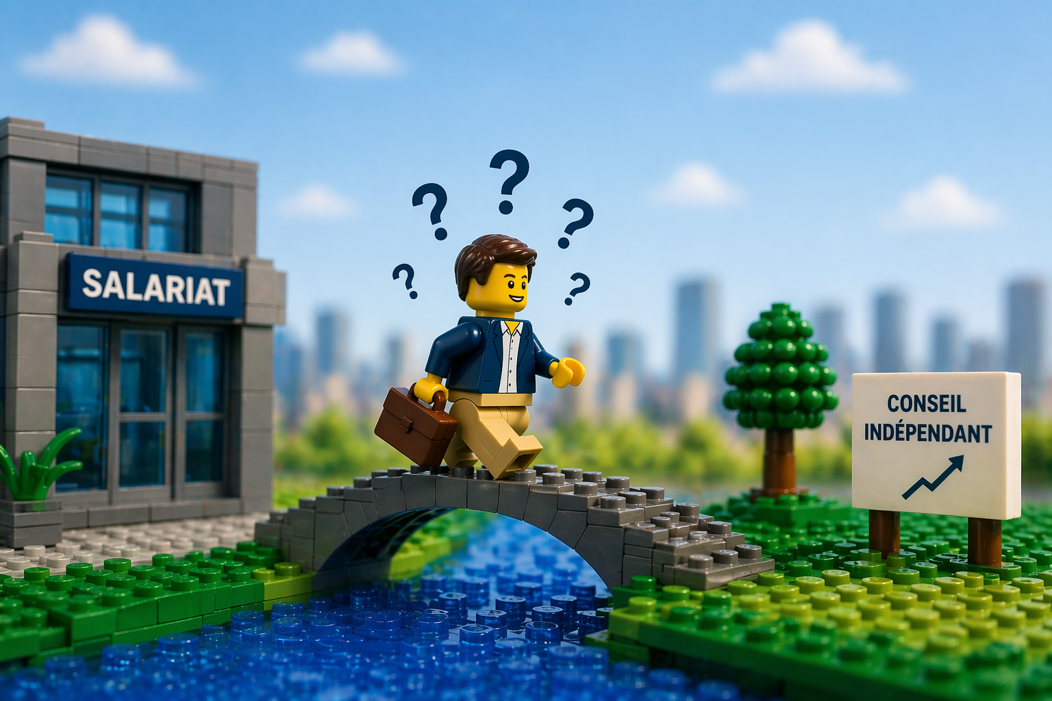 Passer du salariat au conseil indépendant : les questions à se poser avant de choisir le portage